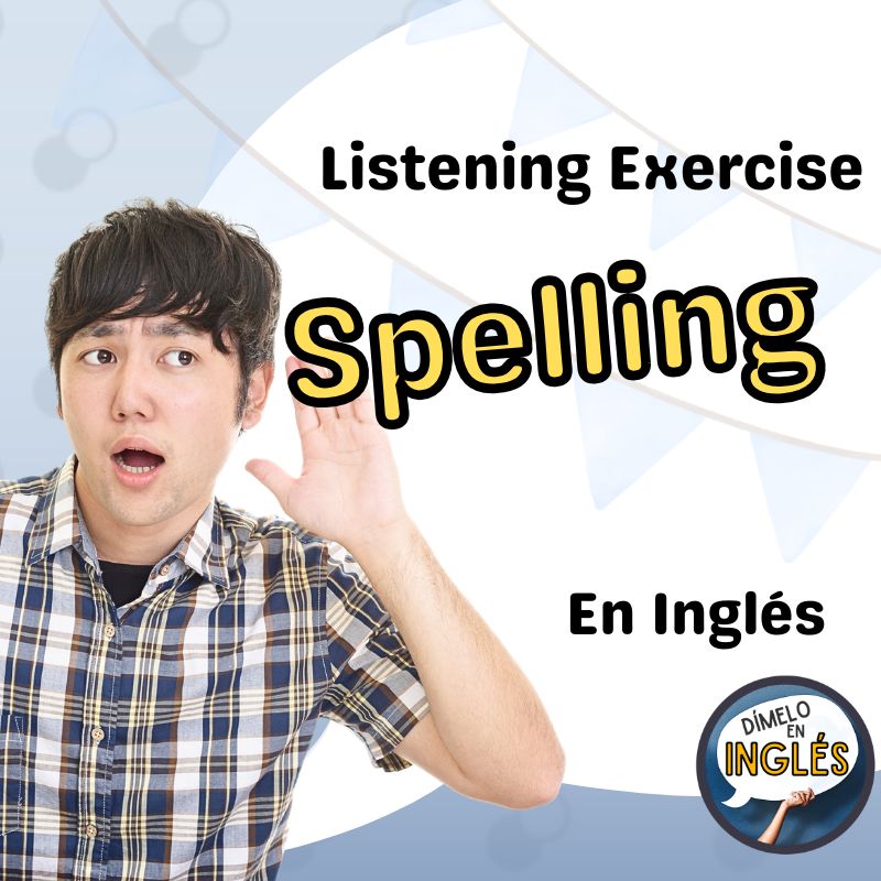 Listening Exercise: Choose the Correct Spelling with the Right Letter Order