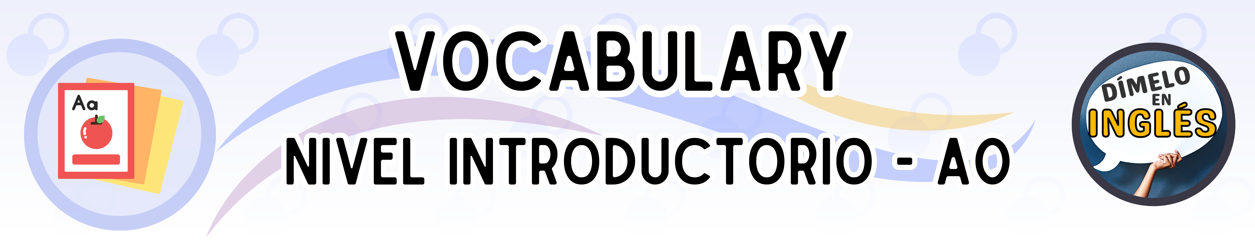 Banner Vocabulary A0 exercises